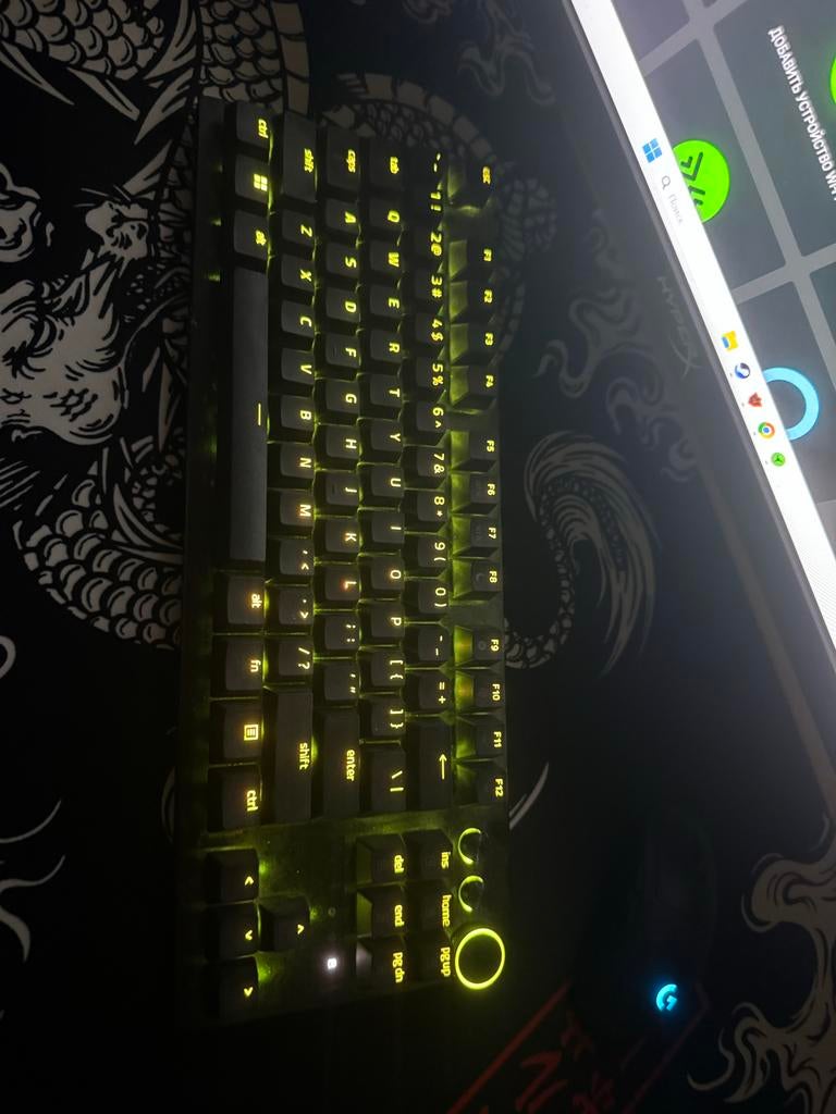 Razer Huntsman V3 Pro TKL Gaming Toetsenbord Qwerty, Computers en Software, Toetsenborden, Zo goed als nieuw, Qwerty, Bedraad