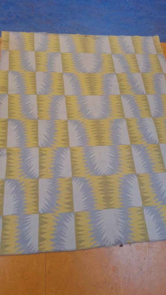 Vintage wollen deken retro, Ophalen of Verzenden, Gebruikt, Schort