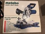 Te koop: Metabo afkortzaag KS216, Doe-het-zelf en Verbouw, Gereedschap | Zaagmachines, Ophalen, Nieuw, Afkortzaag, 30 tot 70 mm