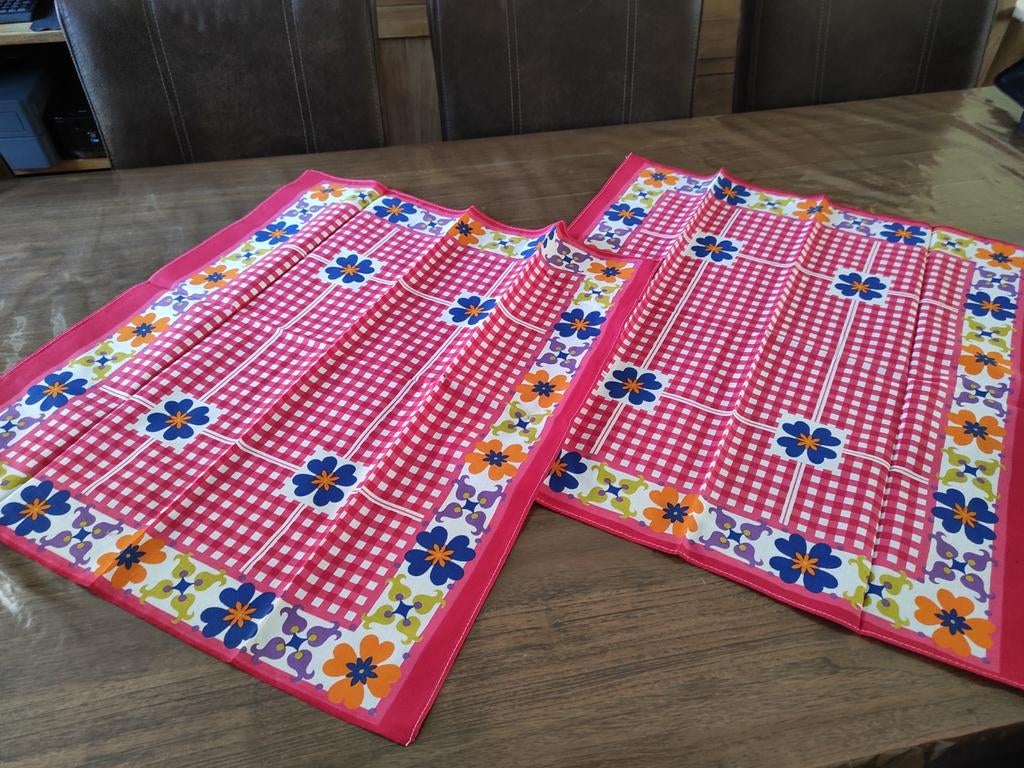 Vintage theedoeken, Ophalen of Verzenden, Schort