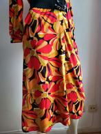Nieuwe King Louie maxi jurk vintage bloemenprint maat S, Nieuw, Oranje, Ophalen of Verzenden, King Louie