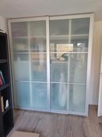 Schuifdeuren voor Ikea pax kast, Huis en Inrichting, Kasten | Kledingkasten, Ophalen, Gebruikt, 200 cm of meer, Glas