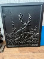 Decoratie ijzeren plaat, Ophalen, Zo goed als nieuw, Vrijstaande haard, Overige soorten