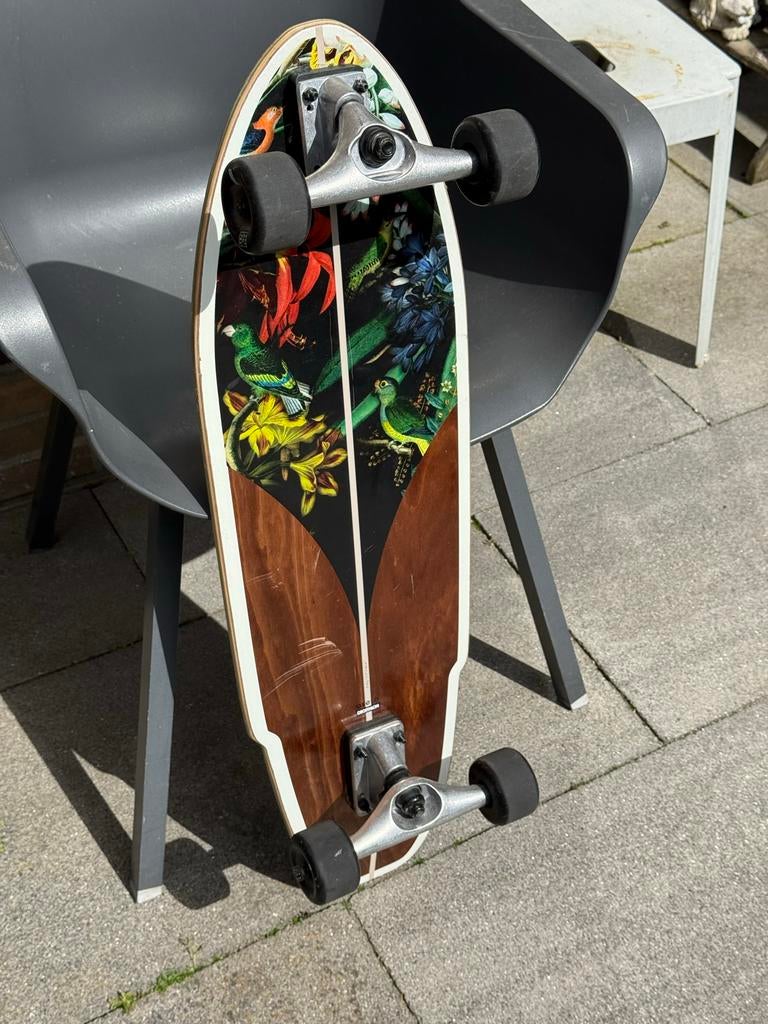 Decathlon Oxelo Surfskate, Sport en Fitness, Skateboarden, Ophalen, Zo goed als nieuw, Skateboard