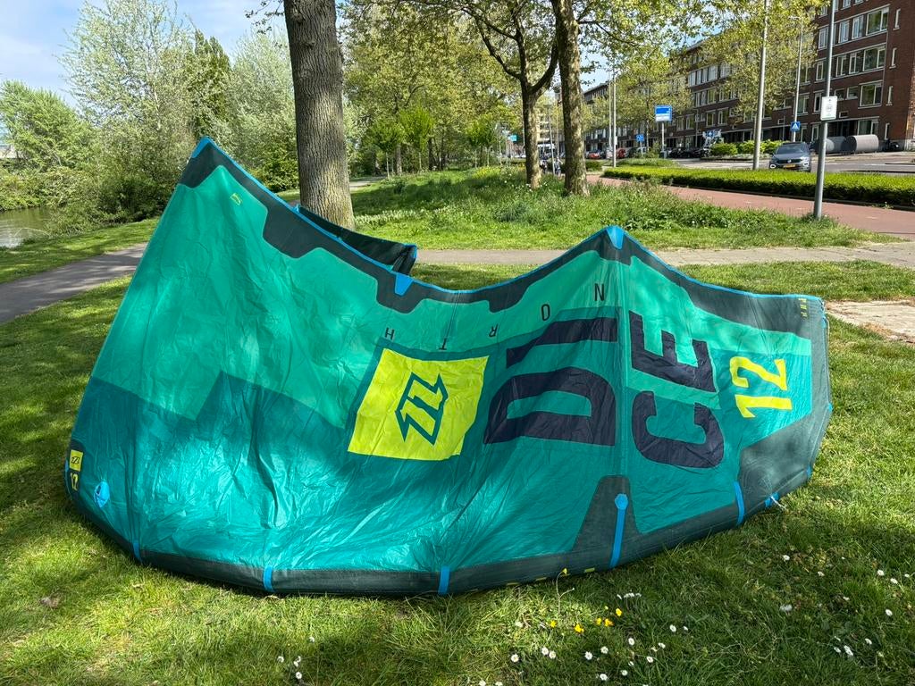 North Dice 12m - kite only, Watersport en Boten, Kitesurfen, Ophalen, Gebruikt, Geen board, Kite