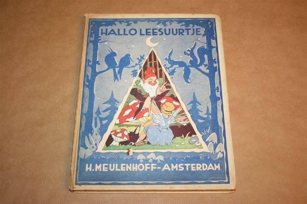 Hallo leesuurtje - Meulenhoff 1937 - Freddy Langeler, Ophalen of Verzenden, Gelezen