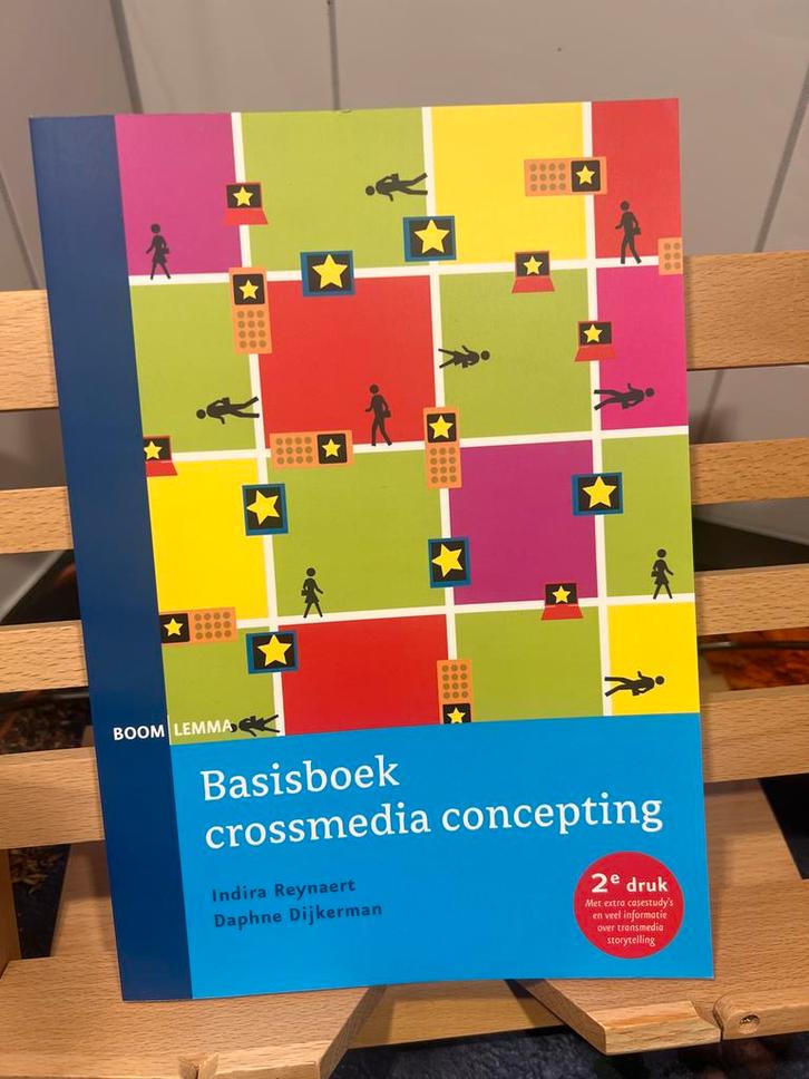 Basisboek crossmedia concepting - 2e druk, Boeken, Studieboeken en Cursussen, Zo goed als nieuw, HBO, Gamma, Ophalen of Verzenden