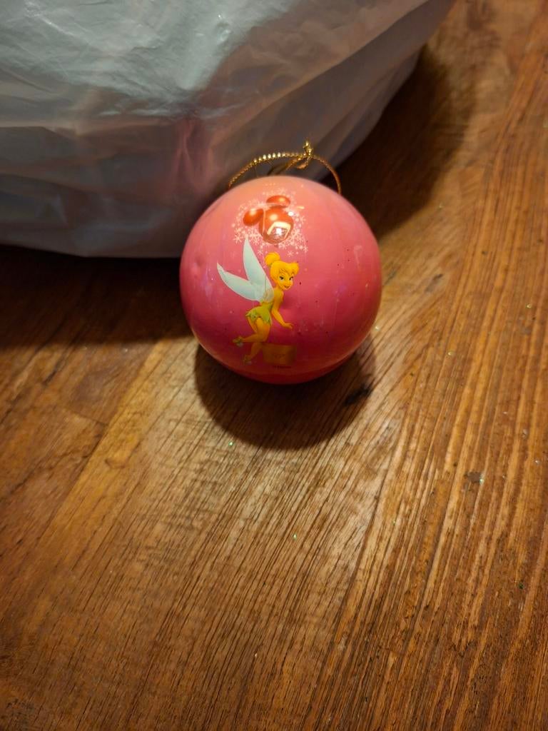 Tinkerbel Disney kerstbal, Verzamelen, Disney, Ophalen of Verzenden