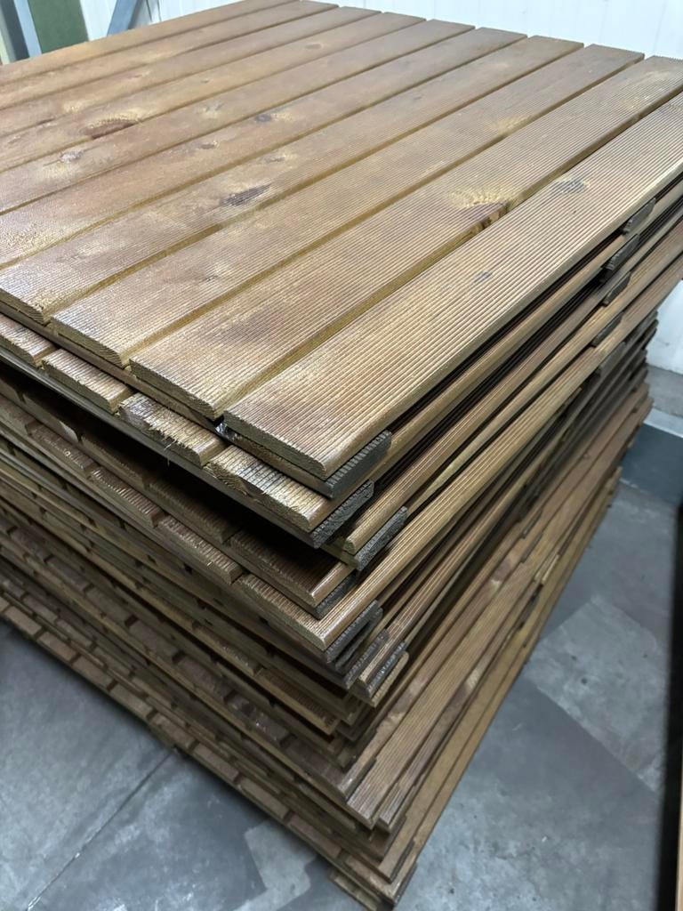 Tuinvlonders , teras vlonders, Ophalen of Verzenden, Zo goed als nieuw, 250 cm of meer, Planken