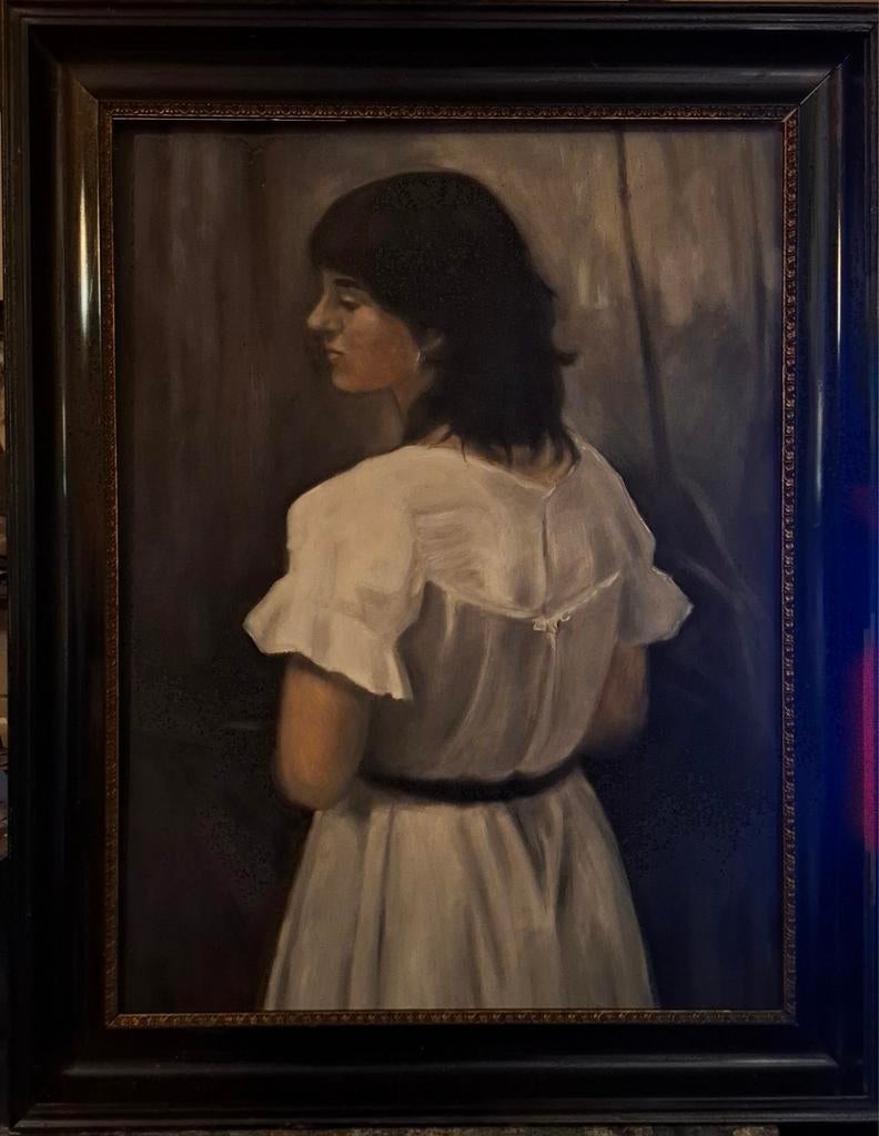 Olieverf schilderij, Ophalen of Verzenden