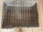 Grote rieten hondenmand, Ophalen of Verzenden, Zo goed als nieuw, Riet