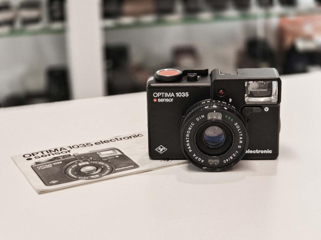 Agfa Optima 1035 Sensor Electronic (foto groep Doorn), Niet ingevuld, Gebruikt, Compact, Niet ingevuld