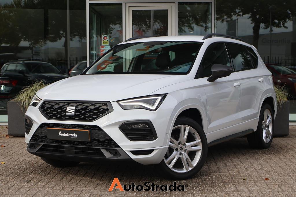 Seat Ateca 1.5 TSI FR Business Intense 150pk I Carplay I Nav, Auto's, Seat, Keurmerk '100% Onderhouden', 4 cilinders, Wit, Origineel Nederlands
