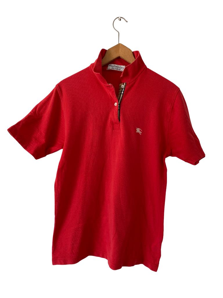 Burberry polo S, Nieuw, Ophalen of Verzenden, Rood