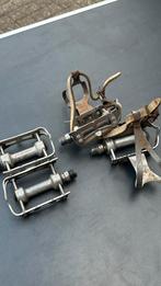 2 x set  campagnolo pedalen Gran sport jaren 60/70, Ophalen of Verzenden, Campag, No, Gebruikt