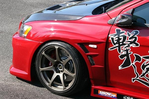 Chargespeed 20mm wide fender Mitsubishi Evolution X 10 Evo, Ophalen of Verzenden