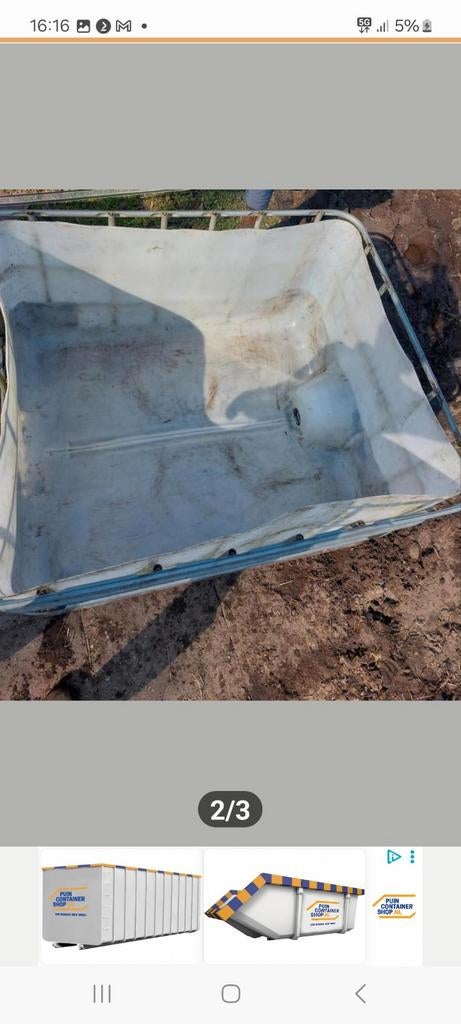 Hooibakken 2x, Ophalen of Verzenden, Vee