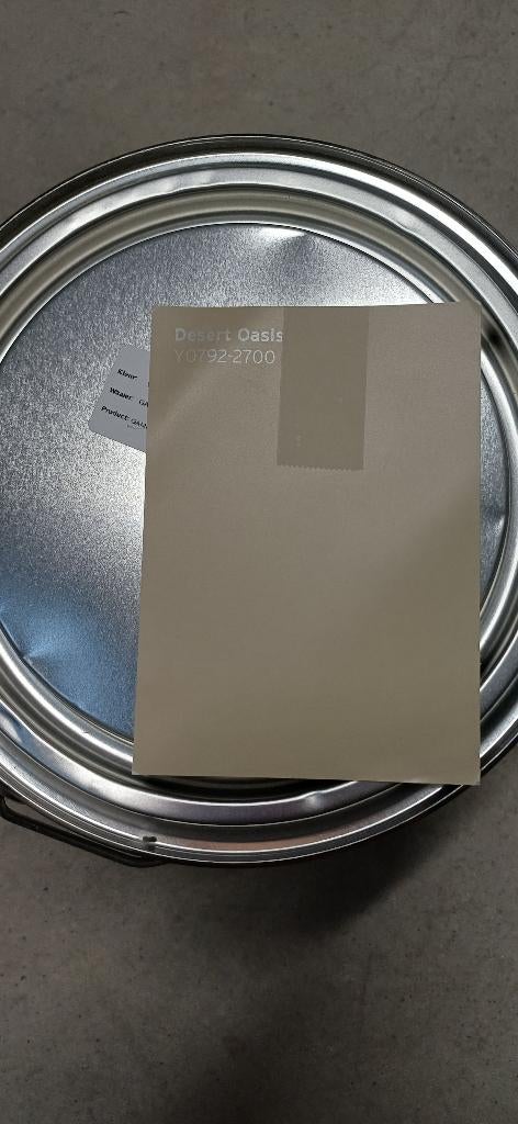 Muurverf Desert Oasis 2,5 liter, Doe-het-zelf en Verbouw, Verf, Beits en Lak, Ophalen, Overige kleuren, Nieuw, Verf