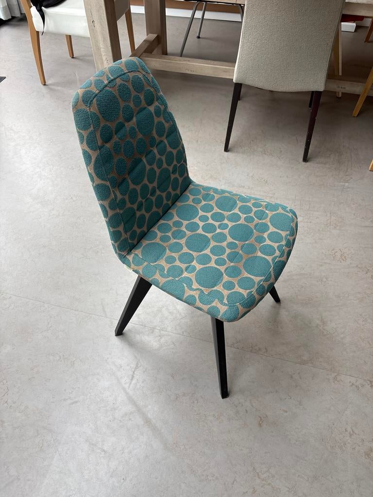 Moods by Mobitec eetkamerstoel, Huis en Inrichting, Stoelen, Gebruikt, Eén, Stof, Overige kleuren, Ophalen