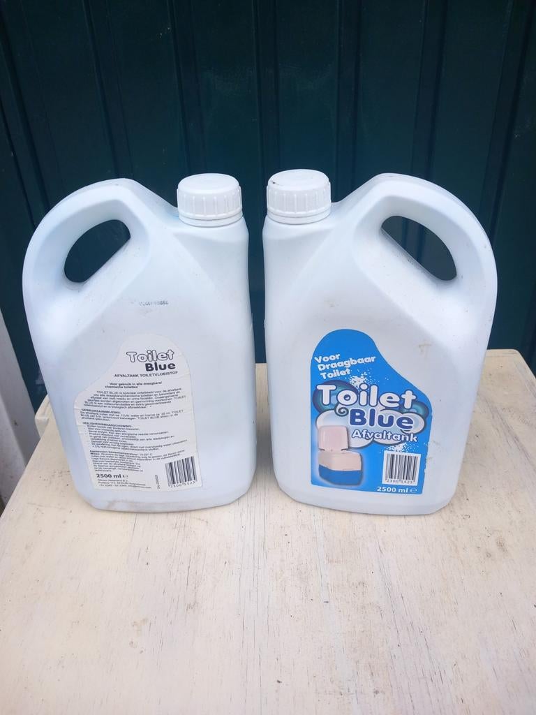 Toilet Blue vloeistof - 2 x 2.5 liter, Caravans en Kamperen, Ophalen, Nieuw