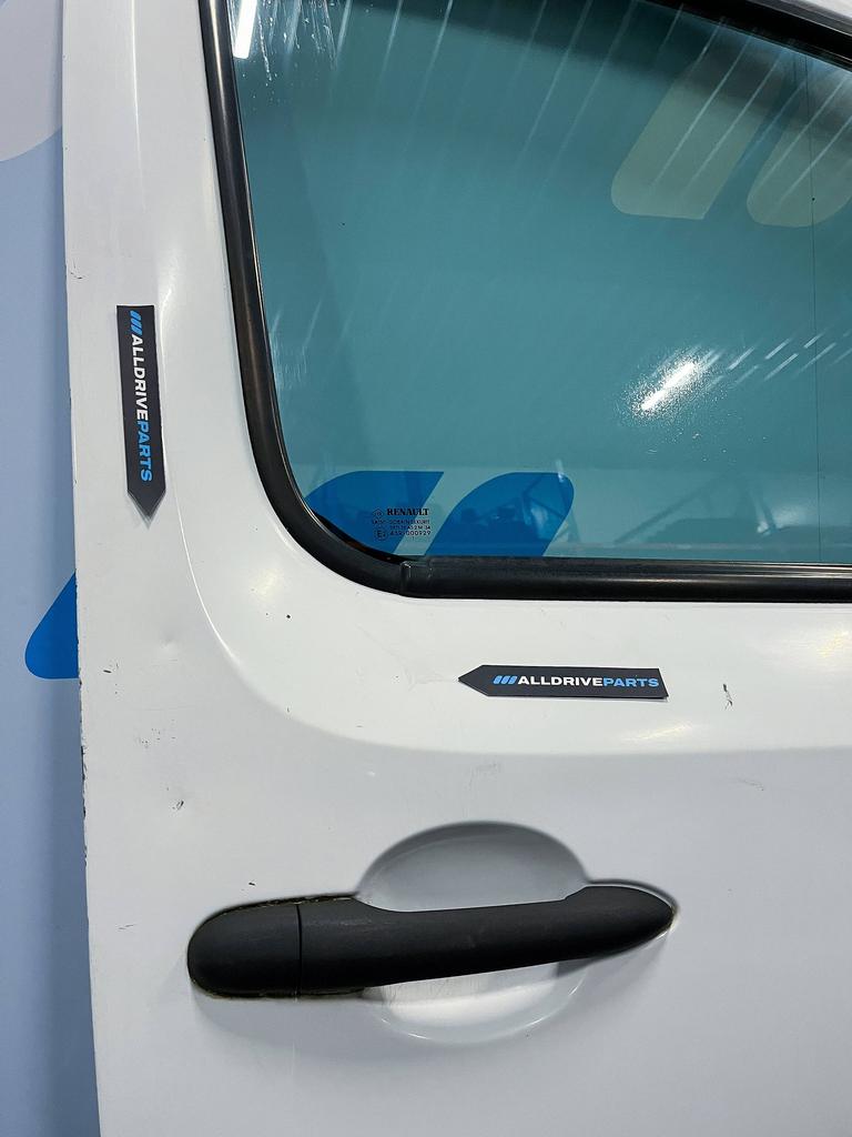 Renault Kangoo voorportier rechts wit 801004234R, Auto-onderdelen, Gebruikt, -, Deur, -