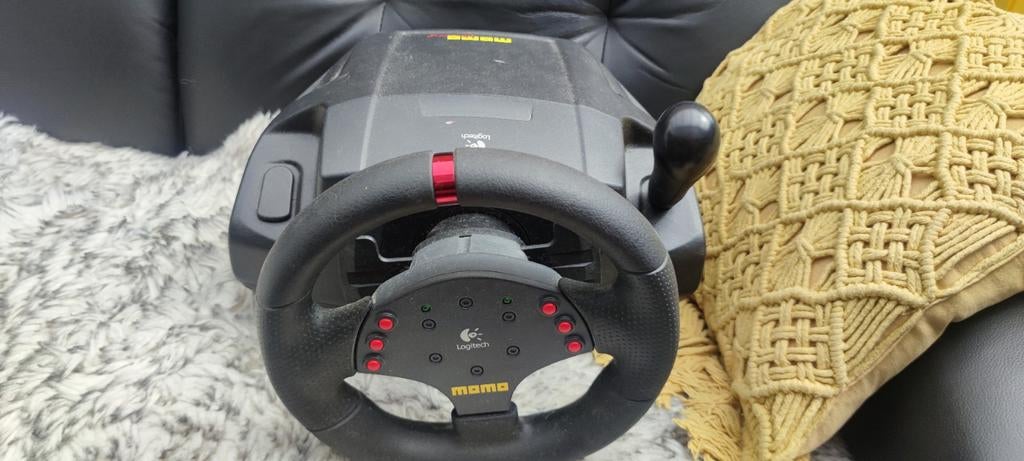 Complete Logitech racestuur set met pedalen en shifter, Spelcomputers en Games, Racestuur, Gebruikt, Force feedback, Ophalen of Verzenden