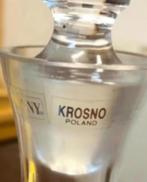 Kristallen karaf uit Polen: Krosno Bonny (31 cm hoog), Antiek en Kunst, Ophalen of Verzenden