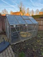 Glazen kweekkas, Ophalen of Verzenden, Glas, Gebruikt, Aluminium