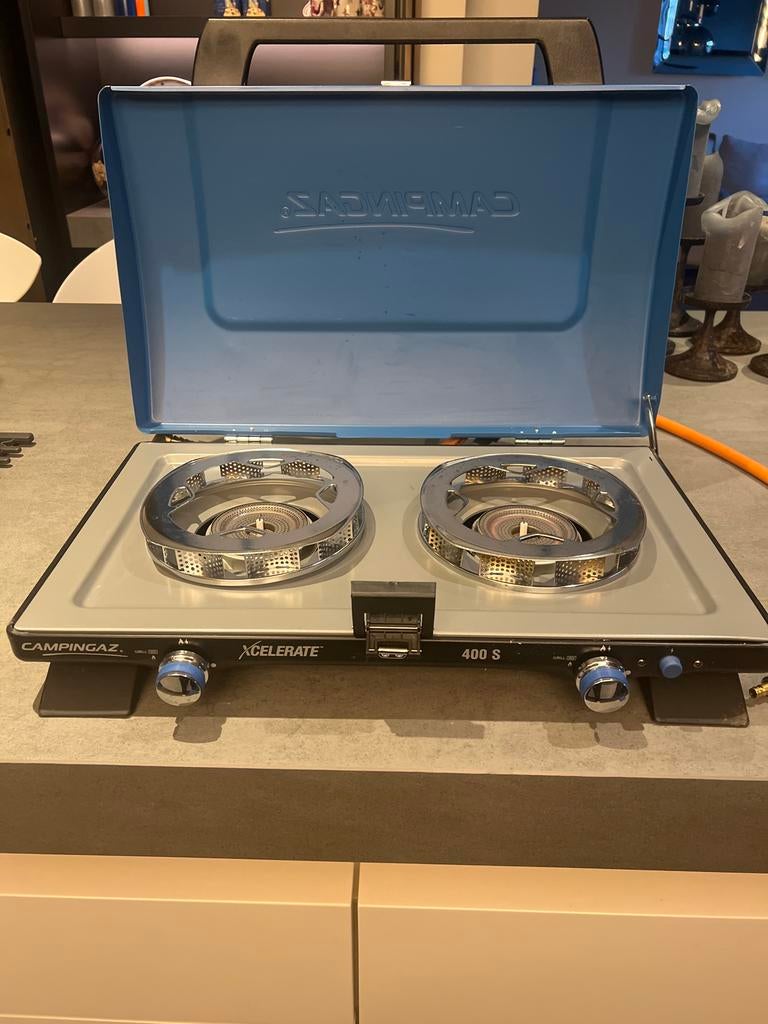 Campingaz Xcelerate 400 S gasfornuis, Ophalen of Verzenden, Gebruikt