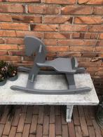 Houten schommelpaard grijs, Ophalen, Gebruikt, Rij- of Hobbelspeelgoed