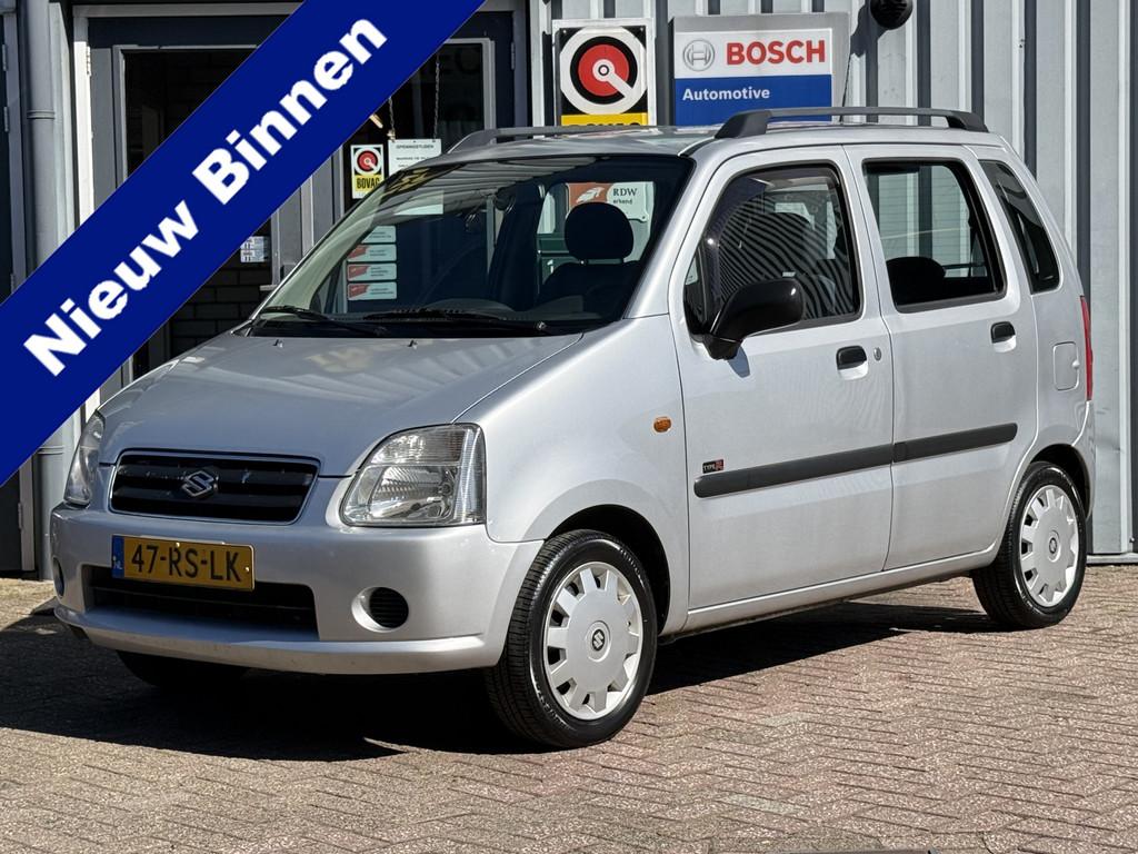 Suzuki Wagon R+ 1.2 Comfort | HOGE INSTAP | NW APK | ELEKTR, Auto's, Suzuki, Voorwielaandrijving, Stof, Zwart, 4 cilinders