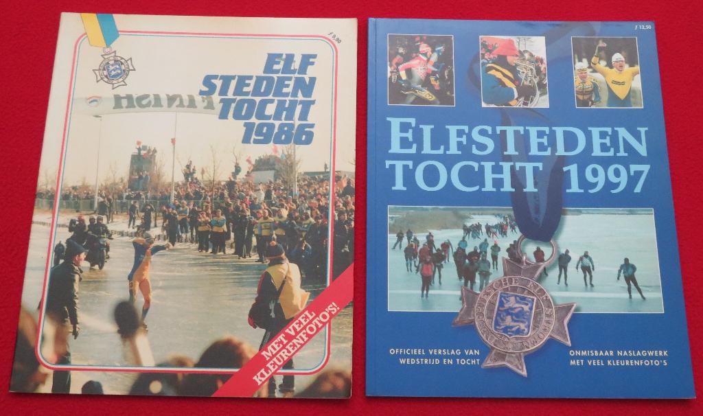 sportboeken Elfstedentocht 1986 + 1997, Boeken, Ophalen, Gelezen, Wintersport