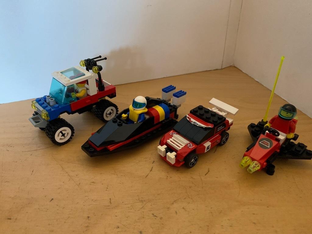 Lego 4 leuke kleine setjes., Ophalen of Verzenden, Zo goed als nieuw, Complete set, Lego