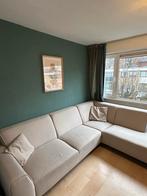 Beige Bank / Hoekbank, Ophalen, Gebruikt, Hoekbank, Stof