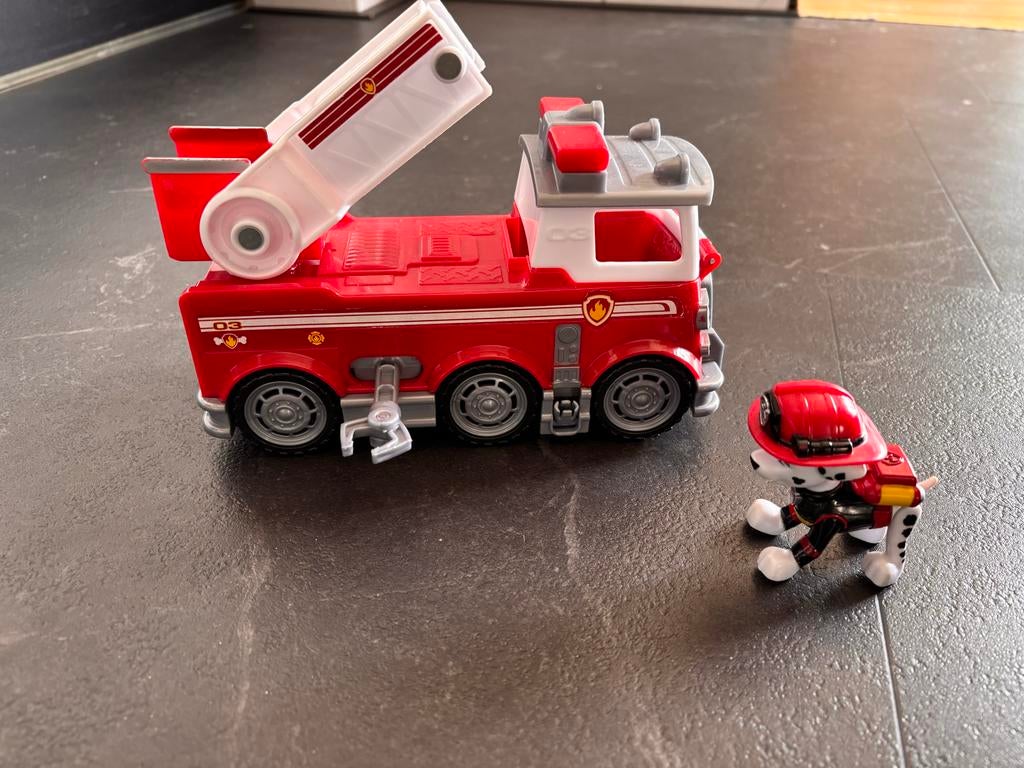 Paw Patrol brandweerwagen, Kinderen en Baby's, Speelgoed | Speelgoedvoertuigen, Ophalen of Verzenden, Gebruikt