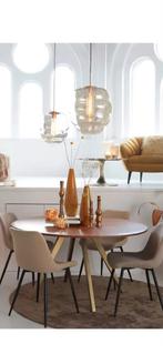 2x Light en Living Misty hanglamp amber glas - Nieuw!, Ophalen of Verzenden, Nieuw, Glas, Minder dan 50 cm