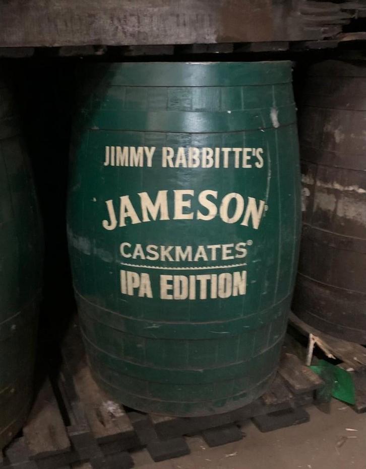 Houten Whisky Regenton 190 L. - Limited Edition - Op=Op, Tuin en Terras, Regentonnen, Gebruikt, Hout, 150 liter of meer, Met kraantje