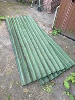 Gratis Aquaplan bitumen golfplaten 200x86 (groen), Doe-het-zelf en Verbouw, Dakpannen en Dakbedekking, Ophalen, Overige materialen