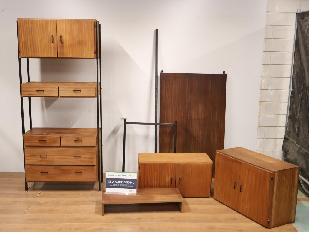 Vintage Simplalux - Scandinavisch Modulair Wandsysteem, Ophalen of Verzenden, Niet ingevuld, Niet ingevuld, Niet ingevuld