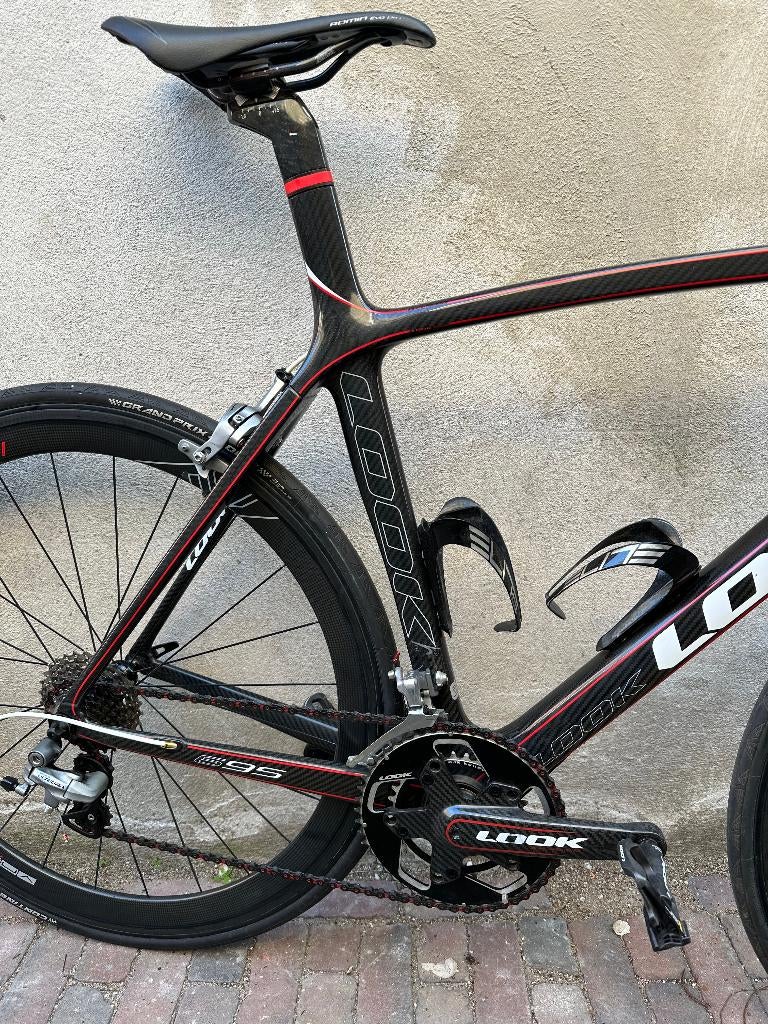 Look 695 Full Carbon racefiets in zeer goede staat, Fietsen en Brommers, 28 inch, Carbon, Heren, Look