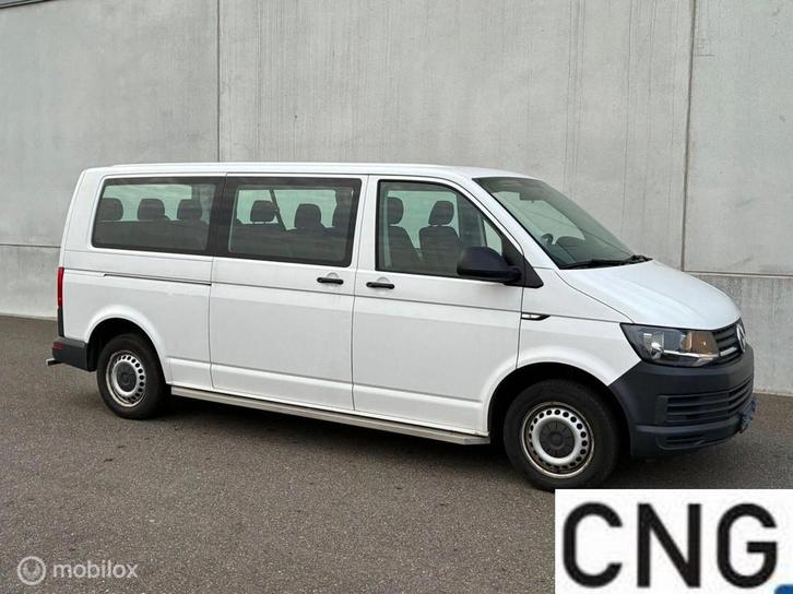 VW Transporter T6 9 PERS CNG/BENZINE € 13999,- +21% BTW, Auto's, Volkswagen, Bedrijf, Te koop, Transporter, Airconditioning, Schuifdeur