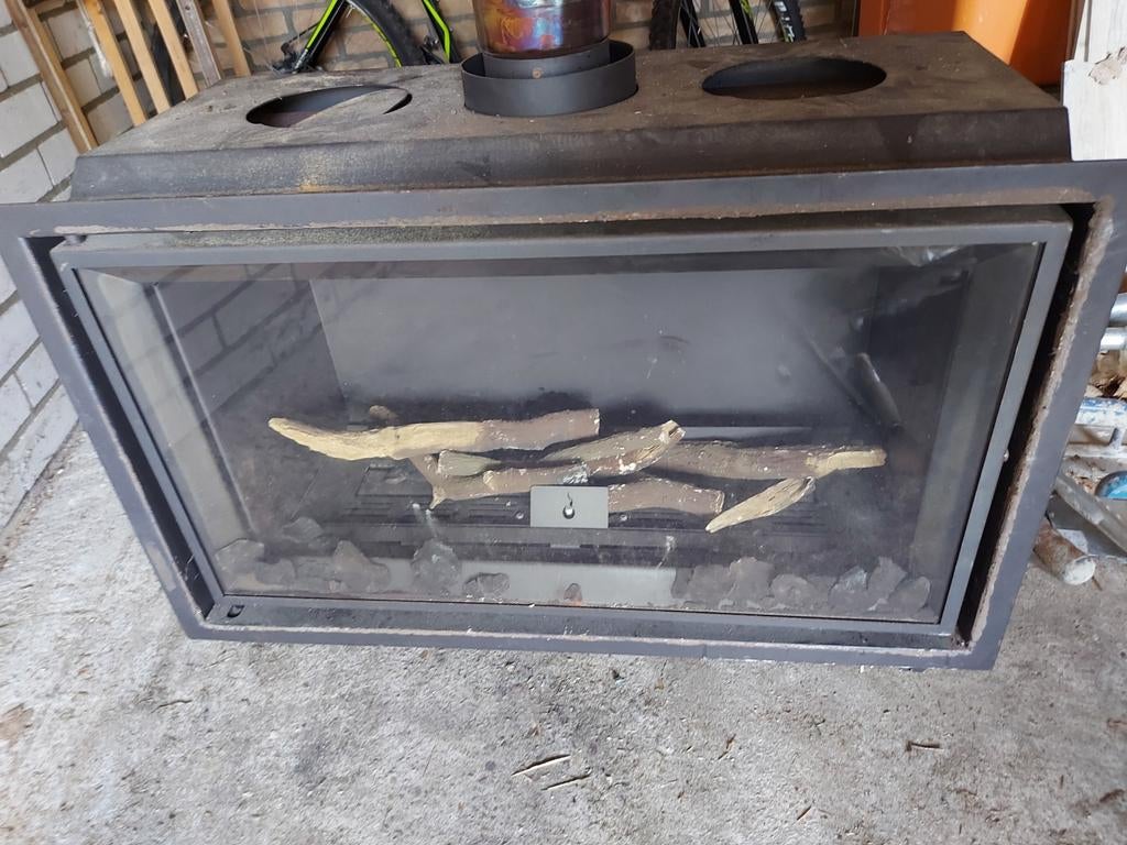 Gratis, Ophalen, Gebruikt, Vrijstaande haard, Elektrische haard