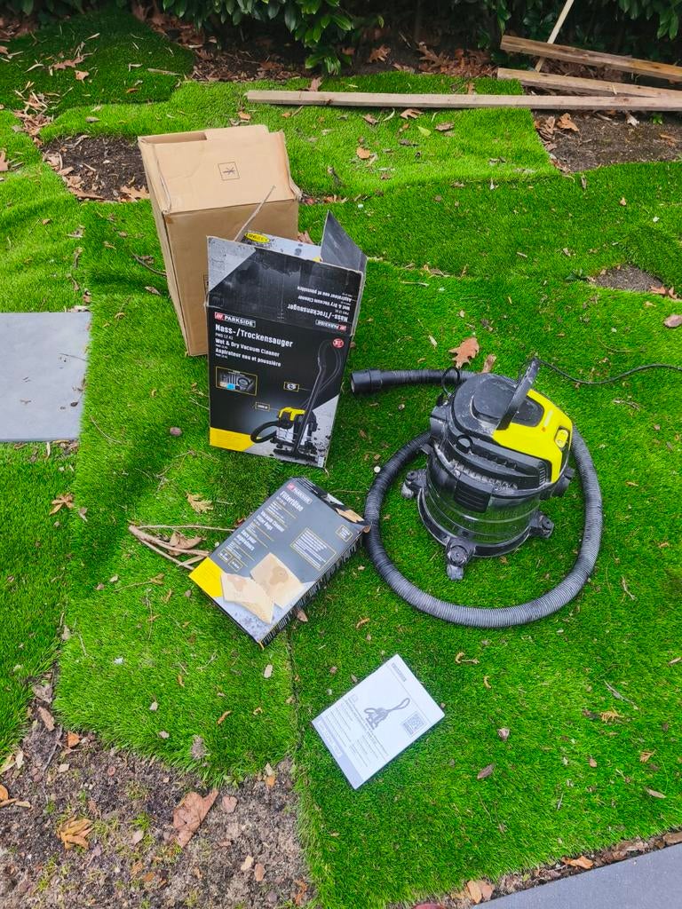 Parkside nat-/droogzuiger PWD 12 A1, Ophalen of Verzenden