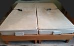 Volledig bed  met Tempur matrassen, Ophalen, Gebruikt, Tweepersoons, 180 cm