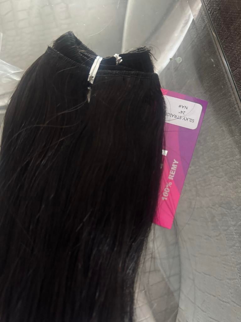 Nieuw! 100 gram 60 cm REMY Haar extensions/weave, Ophalen of Verzenden, Nieuw, Pruik of Haarverlenging