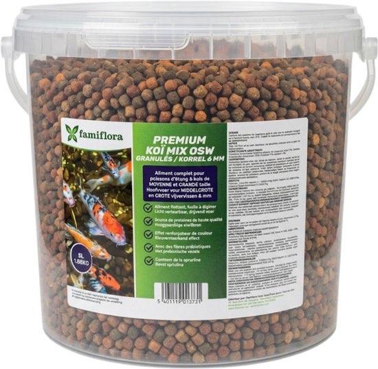 Famiflora Koi Mix OSW 6 mm - Vijvervissen & Koi - 5 Liter