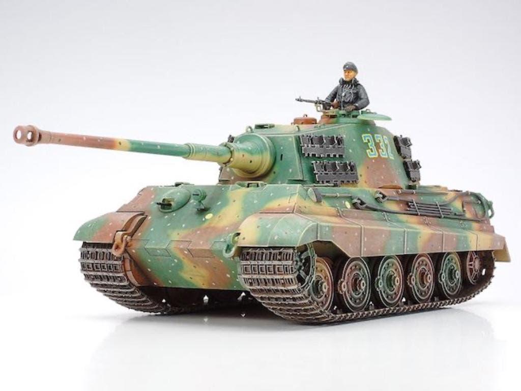 Tamiya King Tiger inc Zimm sheet 1/35 35164 12648, Verzenden, Nieuw, 1:32 tot 1:50, Italeri