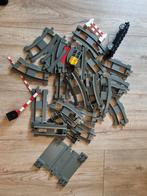 Lego Duplo Treinrails met overweg en wagon, Ophalen of Verzenden