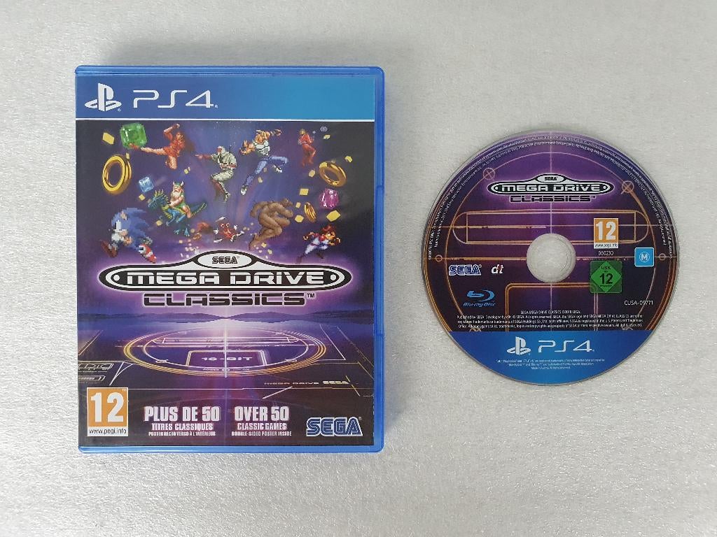 PS4: Sega Mega Drive Classics, 1 speler, Ophalen of Verzenden, Gebruikt, Vanaf 3 jaar