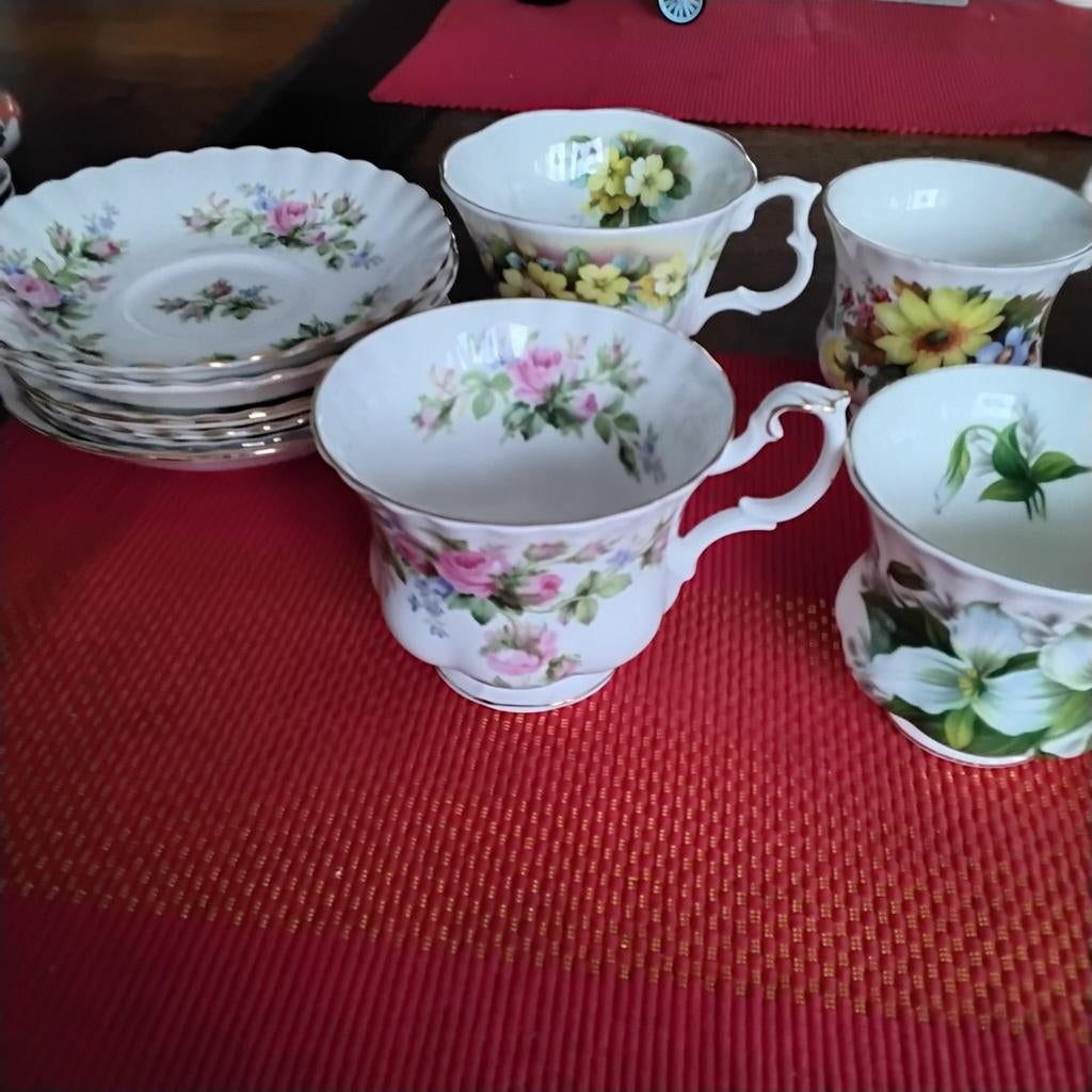 6x Royal Albert kopjes, nooit gebruikt, Ophalen of Verzenden